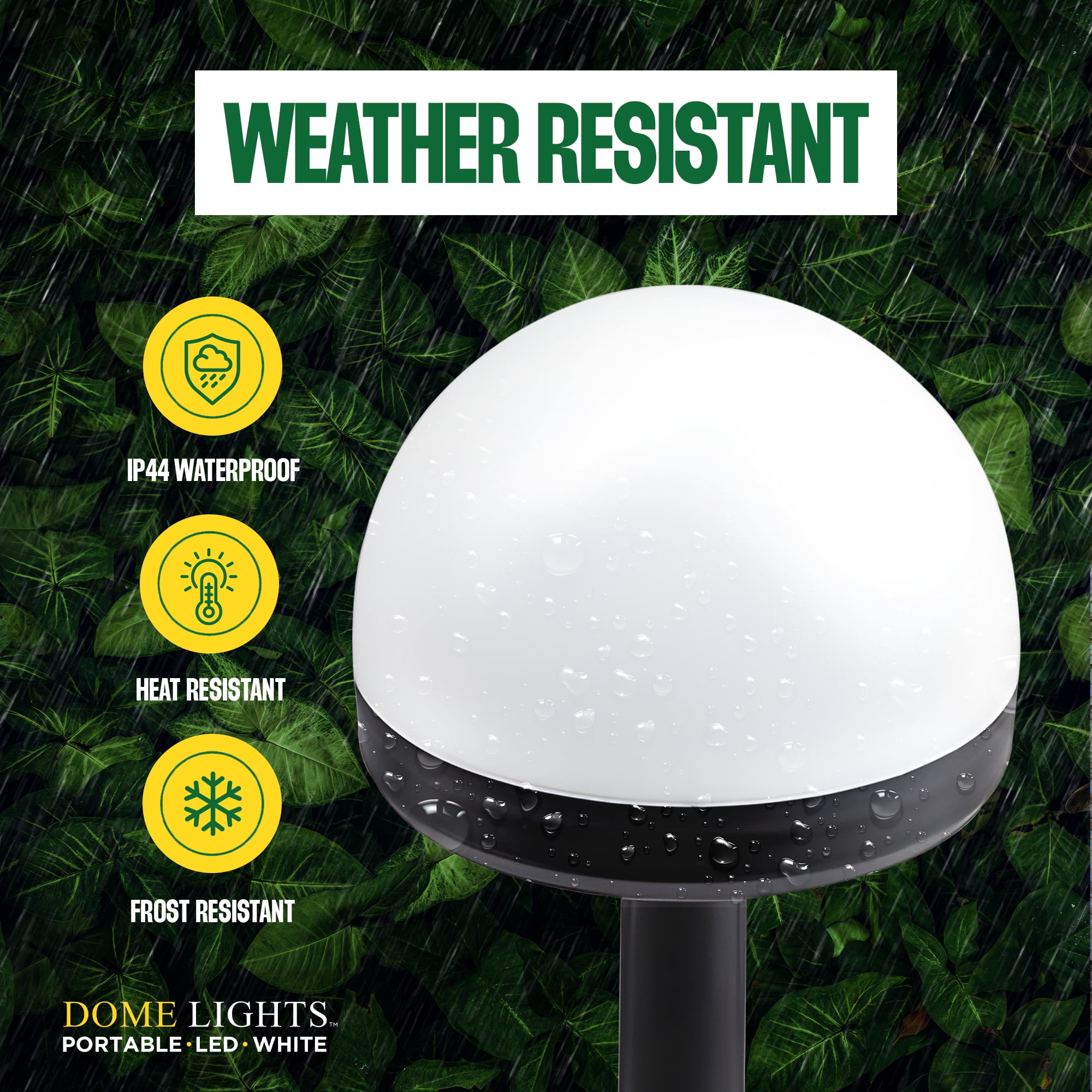 Bell+Howell Solar Pathway Lights 4 Pack IP65 Waterproof Solar Lights Outdoor, Auto On/Off Garden. Landscape Lighting, White Path, Powered for Yard Driveway Walkway Patio Lawn