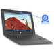 HP 11a Chromebook, 11.6" HD Écran, Intel Celeron N3350 jusqu'à 2.4GHz, 4GB RAM, 32GB Emmec, Lecteur de Carte, Wi-Fi, Bluetooth, Chrome OS (1N091UA) – image 4 sur 7