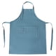 thumbnail image 2 of Delantal de cocina Delantal de barbacoa Delantal de chef Delantal impermeable con pechera Delantal de lavandería para suministros de comedor Baño Azul, 2 of 9