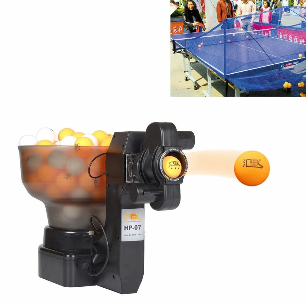 Ping Pong Robot Machine with 36 Different Spin Balls Table Tennis Robots Automatic Ball Machine for Training 