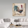 thumbnail image 3 of Trademark Fine Art 'Le Coq 4' Canvas Art by Jean Plout, 3 of 3