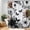 Color 2, variant on Amarainy Christmas Gingerbread Shower Curtain 72x72 Inch Bathroom Shower Curtain Holiday Printed Fabric Curtain with Hooks Seasonal Decor