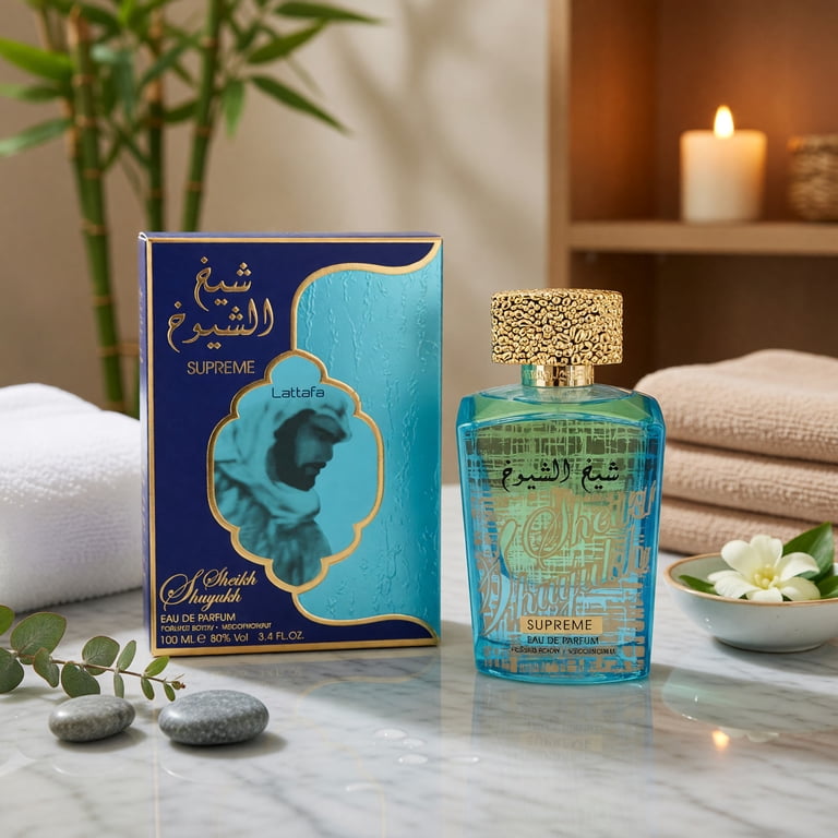 Lattafa, Unisex Fragrance, Sheikh Shuyukh Supreme 3.4 oz EDP Spray