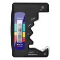thumbnail image 3 of Probador Batería Digital Pantalla LCD Accesorios Control Claros Y Precisos (negro) 2 Uds., 3 of 5