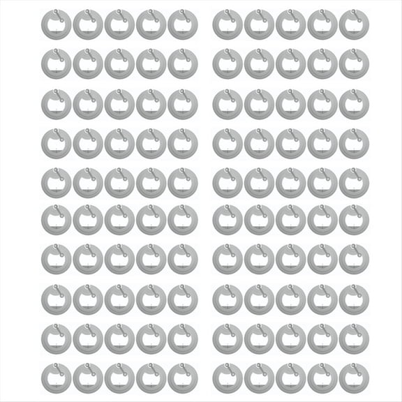 Quaqdae 100Pcs NFC Ntag213 Nfc Label Sticker 13.56MHz ISO14443A NTAG 213 Universal Lable for ALL Enabled Phone