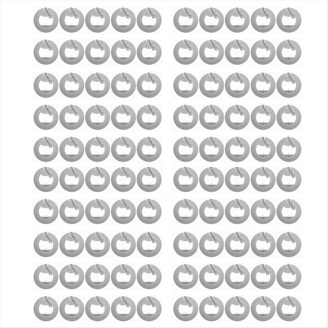 100 Etiquetas Adhesivas NFC Ntag213 Nfc 13,56 MHz ISO14443A 213 Etiqueta Adhesiva Universal para TODOS los TeléFonos Habilitados para NFC