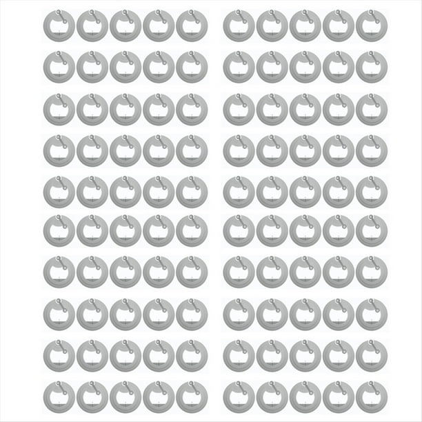 100 Etiquetas Adhesivas NFC Ntag213 Nfc 13,56 MHz ISO14443A 213 Etiqueta Adhesiva Universal para TODOS los TeléFonos Habilitados para NFC