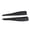 Black, variant on Bumper Protectors Strips Rubber for Car Scratch Prevention Front/Rear Anti Collision & Scratch Guard Strips
