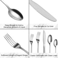 thumbnail image 7 of Sangdo Silverware Set 20pcs Stainless Steel Flatware Set Tableware Cutlery Set, Service for 4, Silver, 7 of 7
