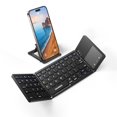 thumbnail image 1 of Teclado Bluetooth Samsers plegable con panel táctil Android iOS, 1 of 9