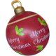 thumbnail image 2 of Venta de bolas inflables de Navidad, 60 cm, grandes, para exteriores, de PVC, para Navidad, inflables gigantes, reutilizables, muñecos de nieve de Papá Noel, para decoración de jardín y patio de Navid, 2 of 6
