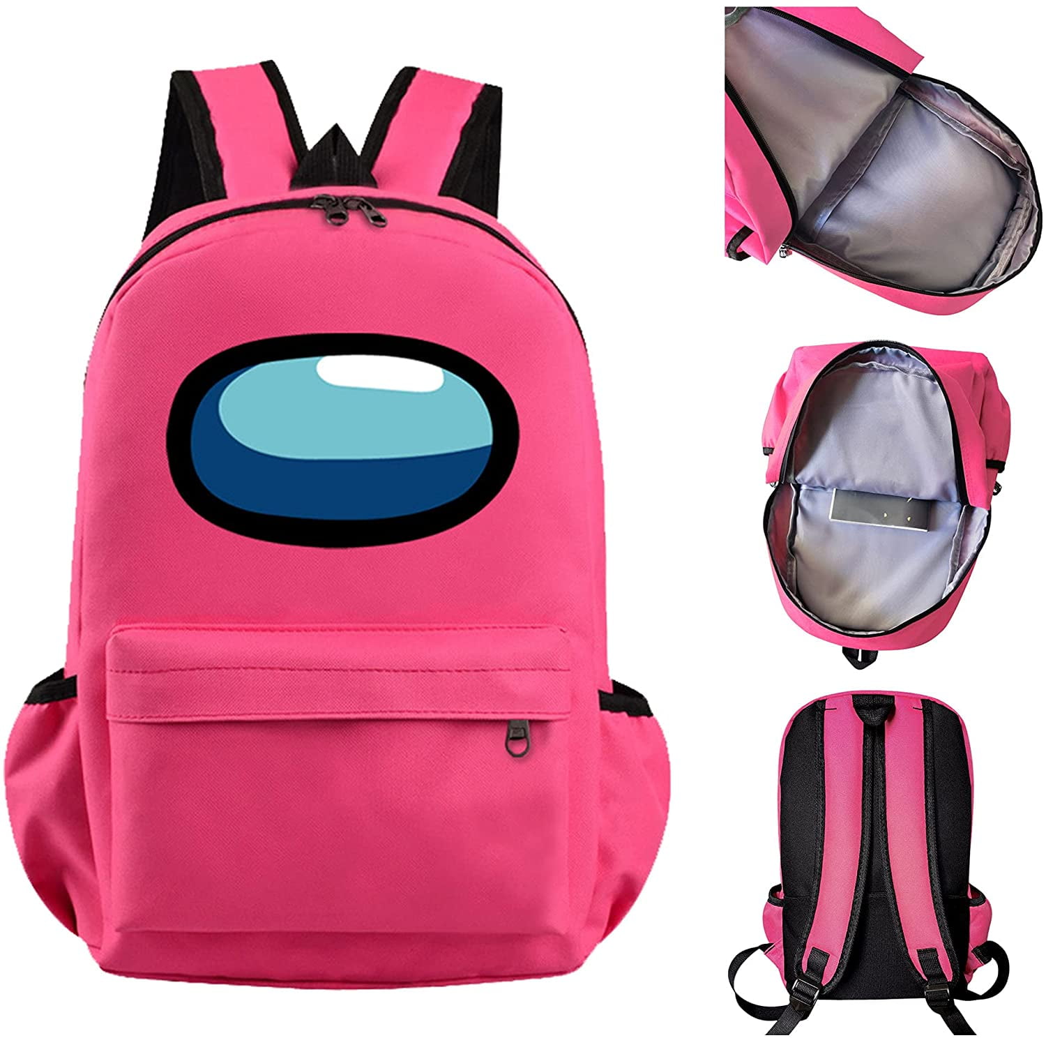 Mermaid Princess Large Laptop Bag Travel Hiking Daypack For Men Women School Work Backpack 17 Inch 