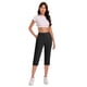 thumbnail image 4 of TaTaai Women Stretch Yoga Pants Capri Length High Waisted Buttery Soft Workout Tights Non-See-Through Athletic Leggings for Gym Lounge Work Gift, 4 of 7