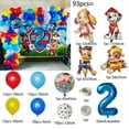 thumbnail image 5 of 1 juego de globos de aluminio para decoración de cumpleaños de la Patrulla Canina de dibujos animados de Ryder, suministros para fiestas de perros, Chase, Skye y Marshall, juguetes para niños, 5 of 5