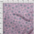 thumbnail image 3 of oneOone Rayon Light Pink Fabric Abstracts Craft Projects Decor Fabric Printed By The Yard 56 Inch Wide, 3 of 5