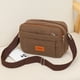 thumbnail image 2 of Bolso bandolera pequeño de moda con compartimentos dobles y cremallera, 2 of 5