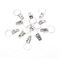 thumbnail image 2 of HEALEEP 20Pcs Drapery Curtain Rod Clip Rings Plated Silver Color Easy Glide Household, 2 of 6