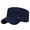 Navy Blue, variant on Unisex Cadet Military Cap Adjustable Tactical Operator Cap Flat Top Baseball Cap Outdoor Sun Hat for Walking Yachting