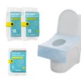 thumbnail image 1 of Fundas desechables para asientos de inodoro TRIPTIPS Travel Pack 20, 1 of 8