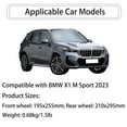 thumbnail image 2 of Mud Guards For Cars Fit For BMW X1 M Sport 2023, Car Fenders, Front And Rear 4 Pieces Car Mudguards Wheel Dirt Flaps,Mud Flaps Splash Guards-Black, 2 of 6