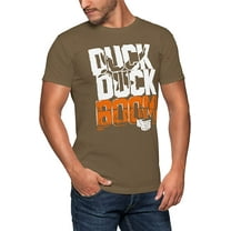 GIMMEDAT Duck Hunting Short Short Sleeve The Original Duck Duck Boom 2 Short Sleeve Gift (Large) Brown