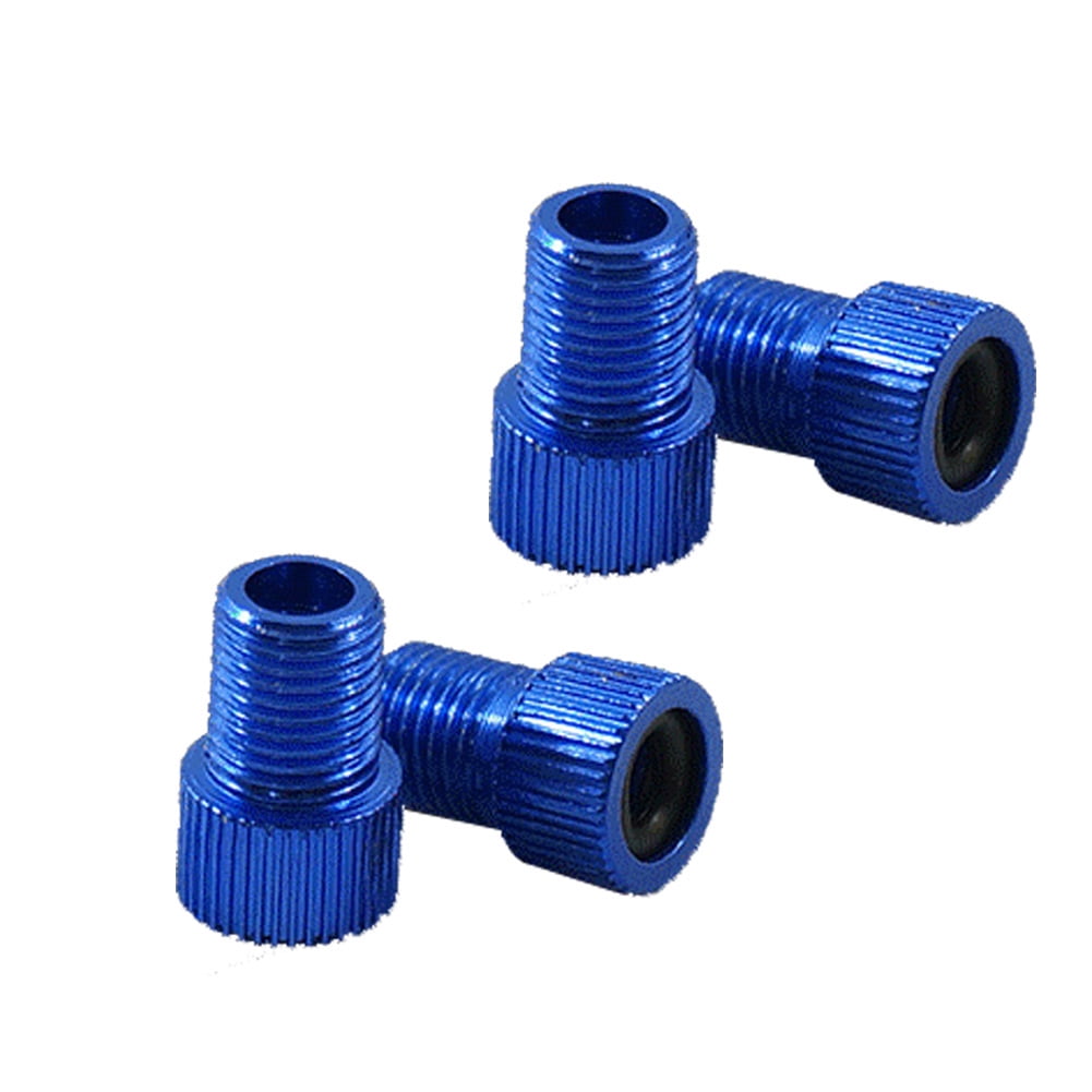 4Pcs Presta to Schrader Aluminum Alloy Universal Valve Adapter for Bike