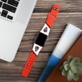 thumbnail image 3 of Wolfpack HD Champion Series Unisex Watch Band Compatible with Apple Watch, 38/40/41mm(42mm Series 10/11) Long by Affinity Bands, 3 of 3