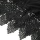 thumbnail image 3 of Camiseta De Mujer Con Dobladillo De Encaje De Punto Negro, 3 of 9