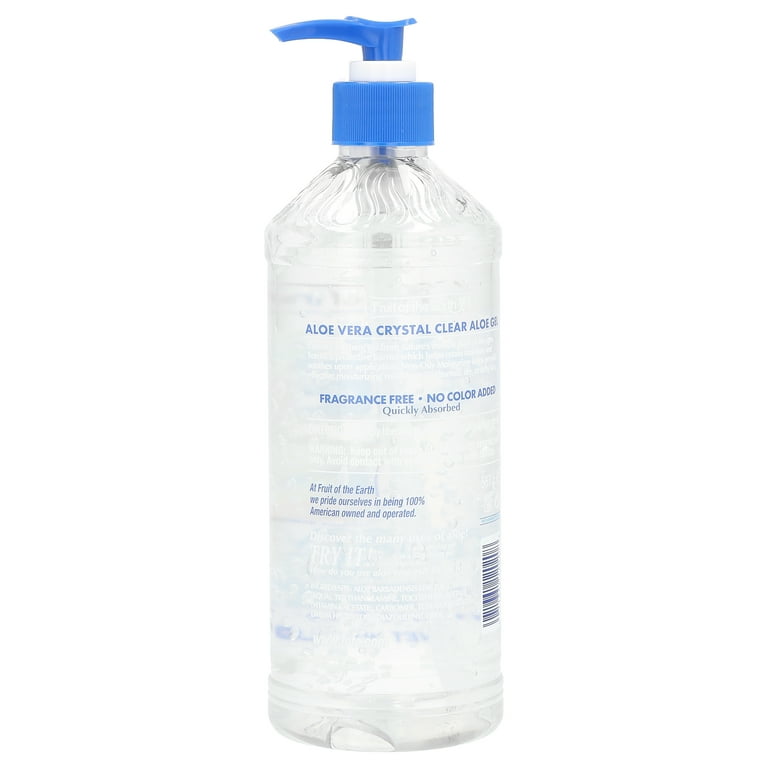 Aloe Vera Crystal Clear Gel 20 oz