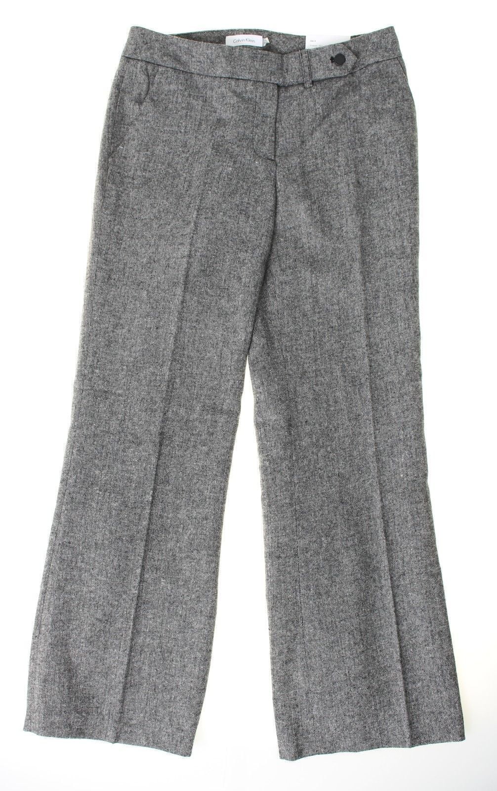 calvin klein women's classic fit dress pants Calvin Klein Women's Classic Fit Dress Pants, Size: 4x33, Gray
