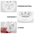 thumbnail image 3 of 2 Sets Eyeshadow Box Case Lipstick Box Refillable Makeup Dispenser with Brush, 3 of 8
