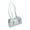 Silver, variant on Elegant Pillow Design Shoulder Bag Women’s PU Leather Purse Large Capacity