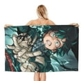 thumbnail image 6 of My Hero Academia Beach Towel, Microfiber Oversized Bath Towel, Super Absorbent Towel For Travel Swimming Pool Camping Yoga, Quick-Drying Lightweight Sand Free Towel, 52*32 Inch, 6 of 9