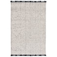 thumbnail image 2 of Safavieh Manhattan Thane Solid Area Rug, Ivory/Black, 6' x 9', 2 of 10