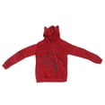 thumbnail image 1 of Adorable Chat Imprimé à Capuche Pull à Manches Longues à la Mode Pull pour Femme Dame (Taille S de Claret), 1 of 7