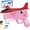 Pink, variant on Dinosaur Airplane Launcher Toy,2026 New 9.5'' 2 in 1 Airplane Launcher Toys, Dinosaur Air Launcher with Foam Glider,for Backyard Park Beach Play
