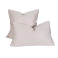 thumbnail image 2 of HomeRoots 515485 13 x 21 in. Beige Polyester Zippered Pillow, 2 of 3