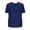 Navy, variant on Olyvenn Nurses Uniforms for Men Scrub Tops for Men V Neck Short Sleeve Nursing Stretch Scrub Medical Working Uniform Black L