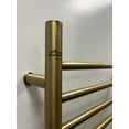 thumbnail image 4 of Amba RWH-SBB Radiant 23-5/8"W X 31-7/8"H 120 V Plug-In/Hardwired Stainless Steel Towel, 4 of 6