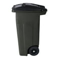 thumbnail image 5 of Toter Trash Can Greenstone with Wheels and Lid, 32 Gallon, 5 of 9