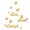 Silver/Gold, variant on Live Laugh Love Quote Removable Wall Art Stickers Mirror Decal DIY Room Decor A