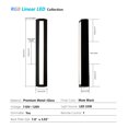thumbnail image 6 of 23.6" RGB Outdoor LED Wall Sconce, 22W, 6 of 9