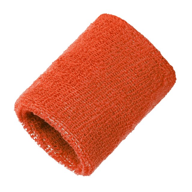 Eigraketly Muñequera deportiva que absorbe el sudor muñequera elástica unisex para niños adultos, naranja rojo Type1 NO1