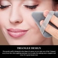 thumbnail image 3 of 12 Powder Puff Face Triangle Makeup Puff for Loose Powder Soft Body Cosmetic Foundation Sponge Mineral Powder Wet Dry Makeup Tool beauty cotton pack triangular application (GRAY AND BLACK), 3 of 5