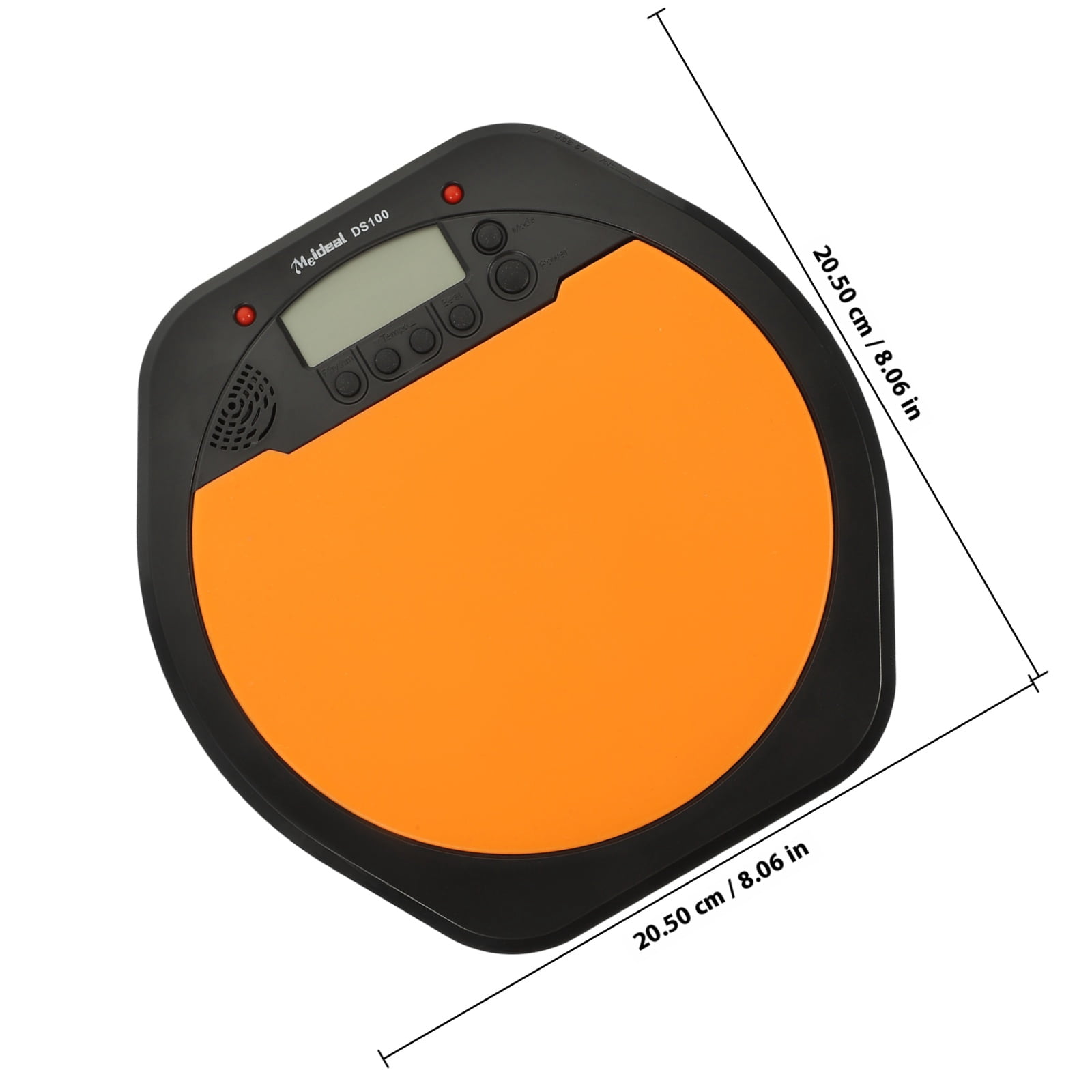 Tineasur Digital Drum Pad with Counting Metronome and Portable Lightweight Design