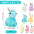 thumbnail image 2 of Glow in The Dark Bunny Figurines - 70 Pcs, Mini Resin Animals for Aquarium & Fairy Garden Decor, Gifts(DSF), 2 of 7