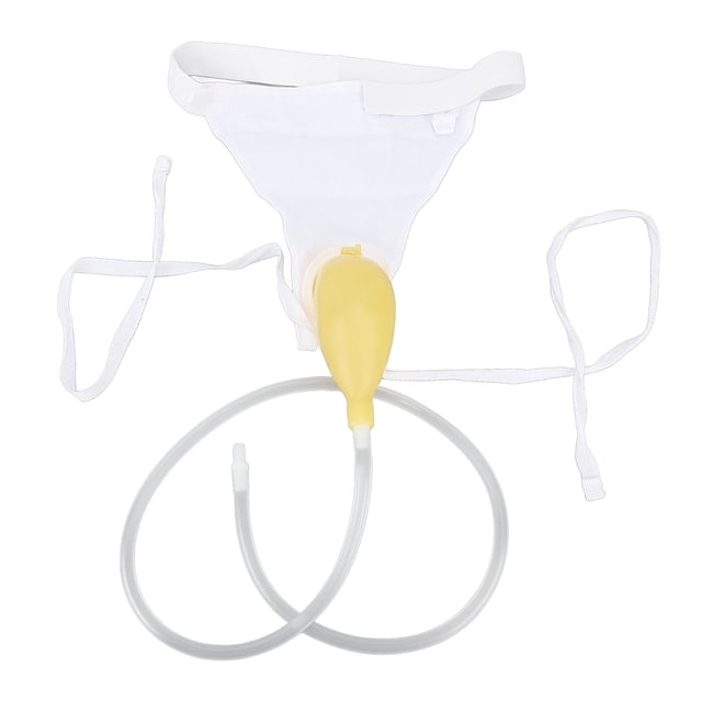 Wearable Urine Collection Bag, Latex High Elasticity Urine Collection Bag Reusable Thickened Prevent Leakage for Men for Home