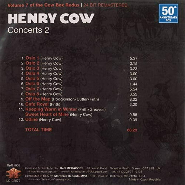 ポップス+ロック(洋楽) 3discs CD Henry Cow Virgin Years ESD80482,ESD80492,ESD80502 EAST SIDE DIGITAL /00460 Henry Cow – The Virgin Years – Box Set (Compilation, Limited