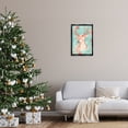 thumbnail image 3 of Stupell Industries Cottage Pink & Blue Vintage Reindeer Black Floating Frame Canvas Art, 17 x 25, by Arlington Prints, 3 of 7