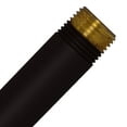 thumbnail image 2 of Westbrass D12124-62 ½” x 24" IPS Brass Pipe Nipple, Matte Black, 2 of 5